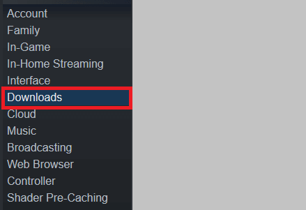 Clear the Steam Download Cache Memory on Steam