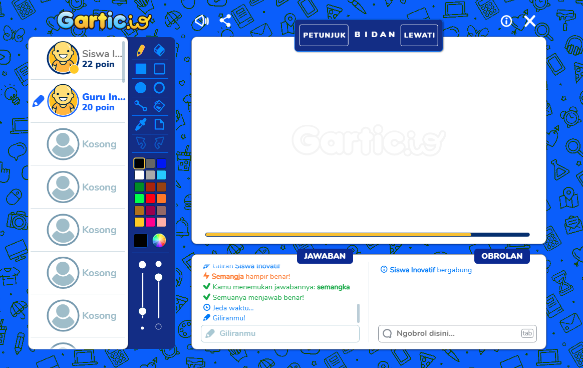 Mengenal Gartic.io,  Permainan Ice Breaking dalam Kelas yang Kreatif dan Inovatif