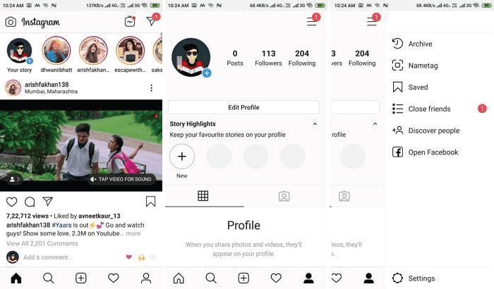 search instagram by phone number