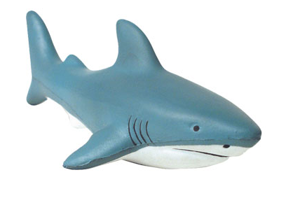 A squishy blue shark