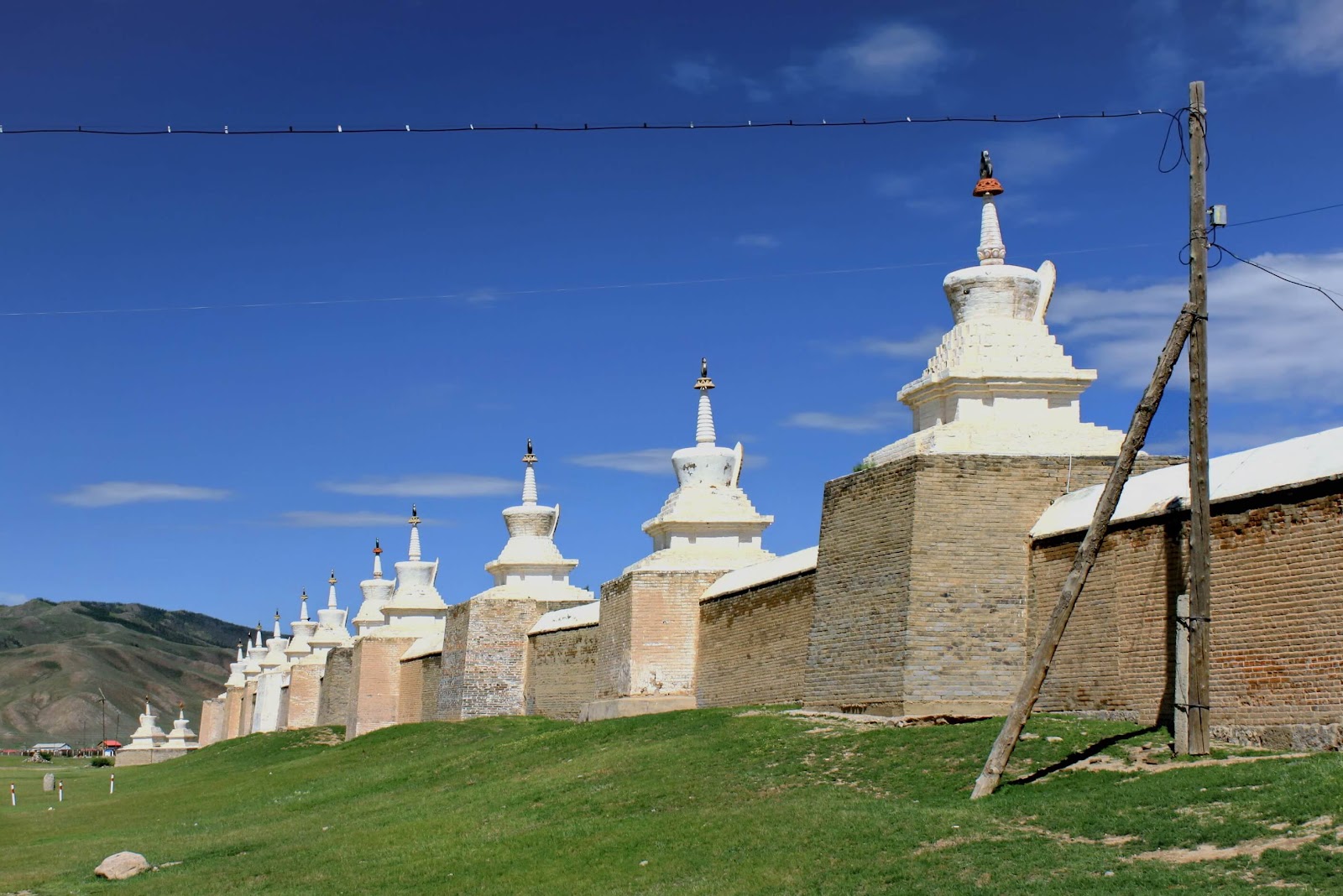 erdene zuu stupa walls, Mongolia, famous landmarks in Mongolia