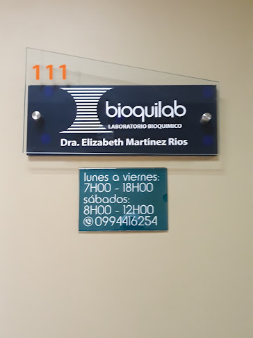 Comentarios y opiniones de Bioquilab Laboratorio Clínico, Microbiológico, Patológico