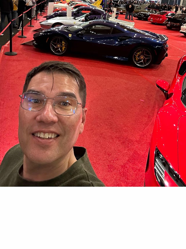 Bryan Fetterolf Strikes a Pose at the 2023 Barrett-Jackson Auction