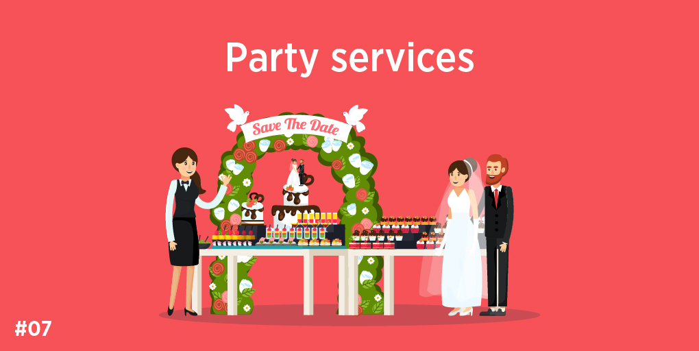 Party services, Business ideas