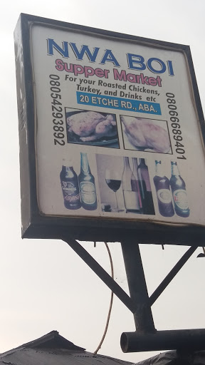 NWA Boi Super Market, 20 Etche Road, ABA, Nigeria, Market, state Abia