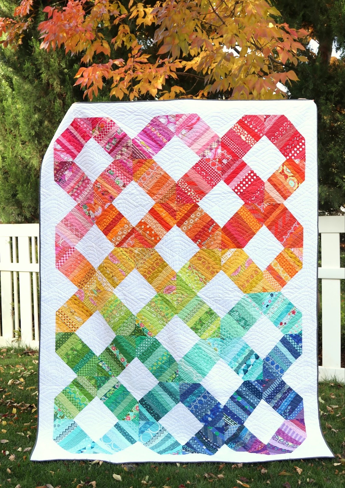 scrappy happy rainbow connection rainbow quilt patterns