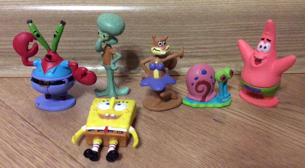 spongebob and patrick toy