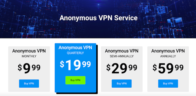 Precios de TorGuard VPN 