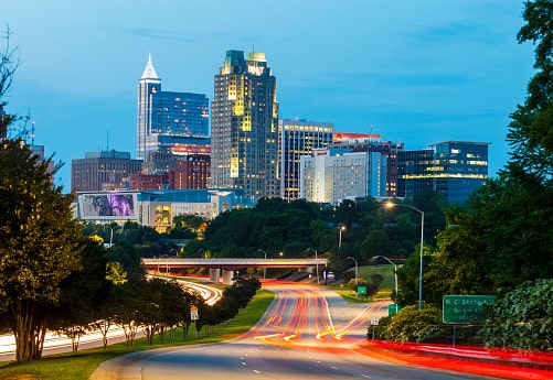 Raleigh, NC Skyline