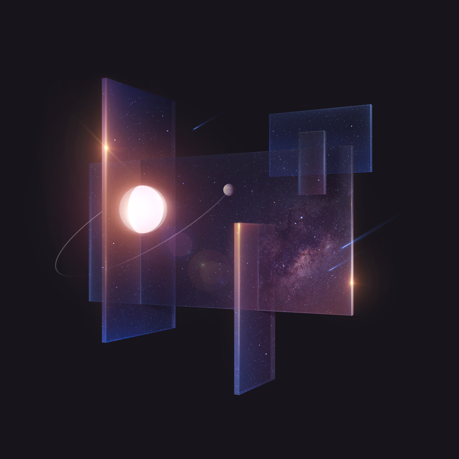 music surreal cover Space  edm geometry gryffin Album loop endless