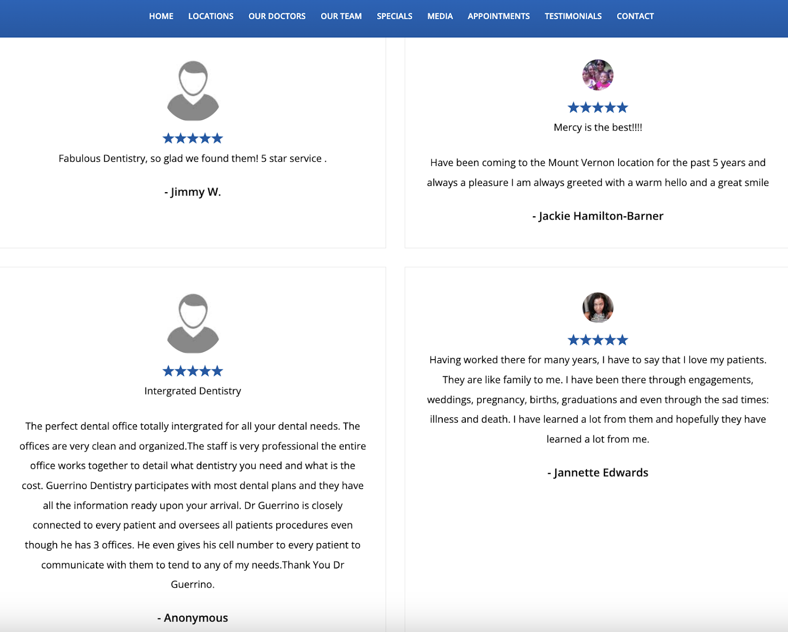 Leverage Patient Testimonials and Reviews
