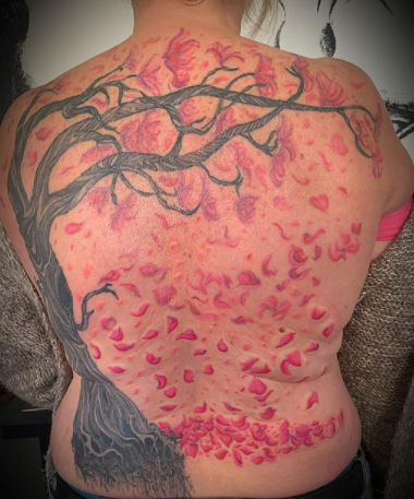Epic Back Piece Tree Tattoo