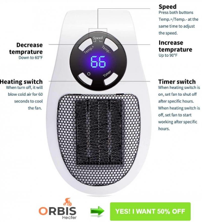 Orbis Heater Features
