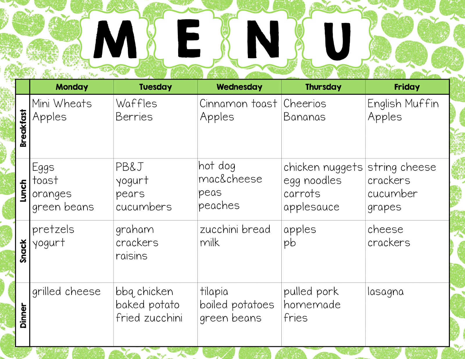daycare-menu-ideas-and-sample-meal-plans