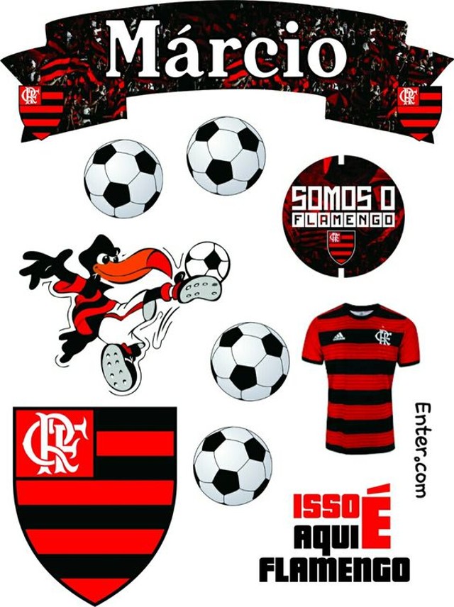 topo bolo flamengo