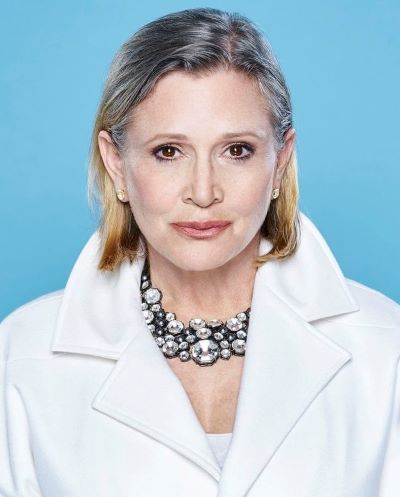 Carrie Fisher.