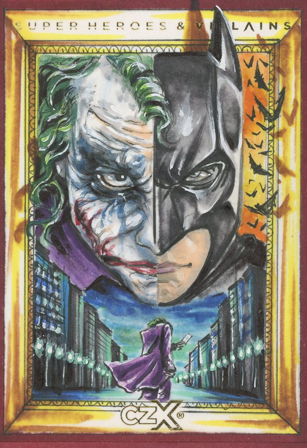 CZX Super Heroes & Super-Villains - Sketch Card