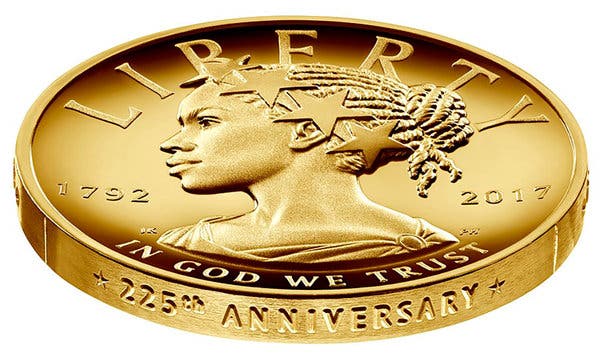 The 225th Anniversary Liberty coin.