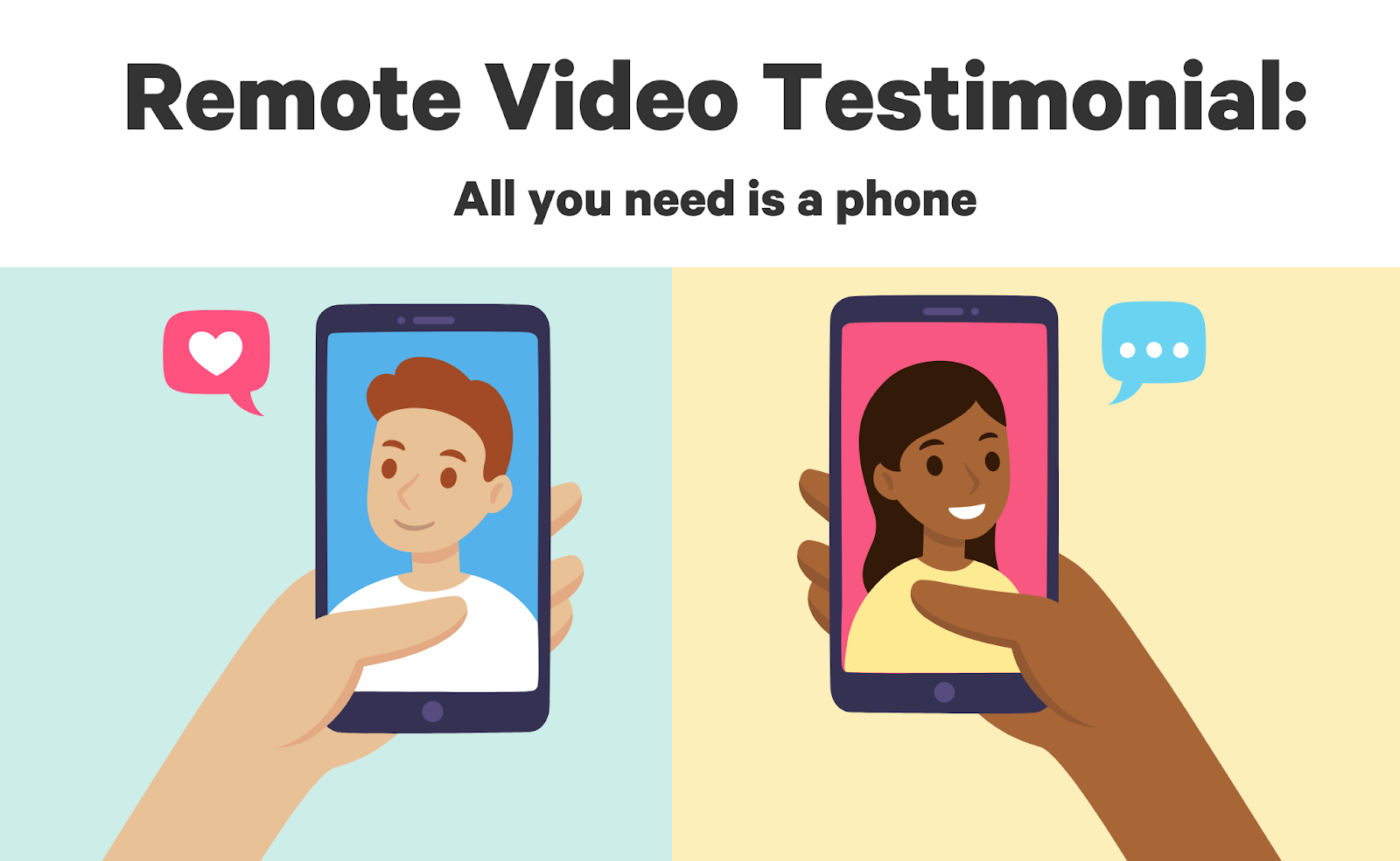 remote video testimonial