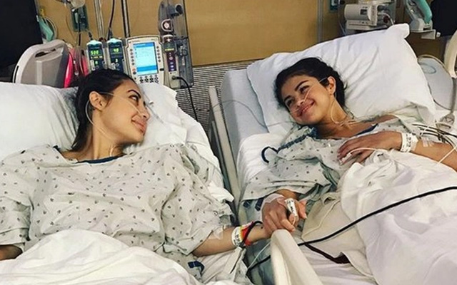 Selena received a kidney donation from her best friend