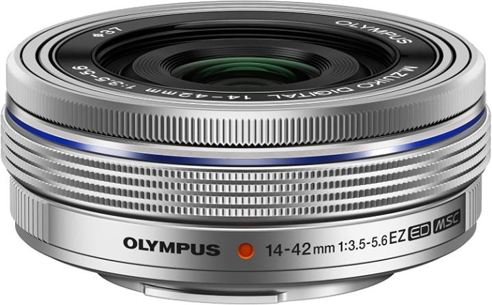 Amazon.com : Olympus M.Zuiko Digital ED 14-42mm F3.5-5.6 EZ Lens, for Micro  Four Thirds Cameras (Silver) : Camera & Photo