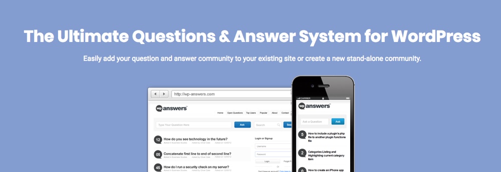 WP-Respostas WordPress Q&A Plugin