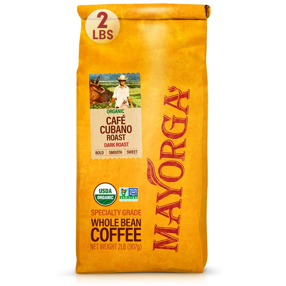 Mayorga Cafe Cubano Whole Bean Coffee