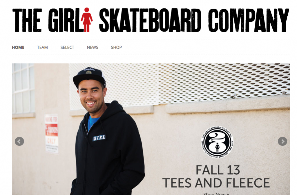 Girl Skateboards Uses Professional Skateboarder Authority