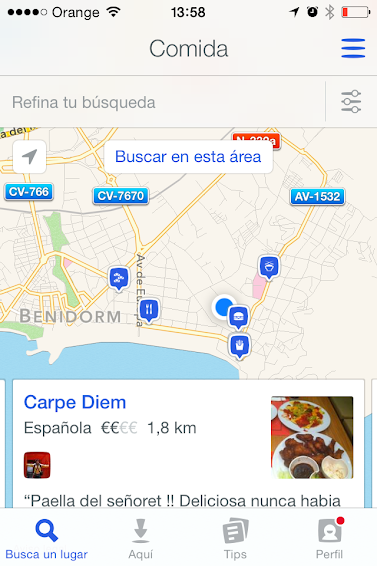 Foursquare app Foursquare
