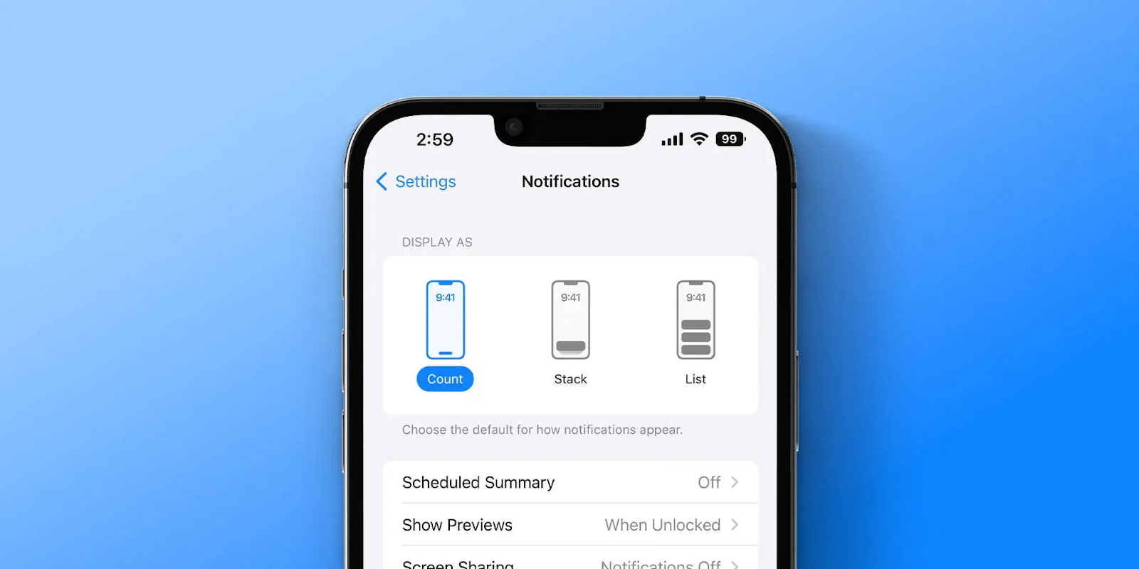 Setting Up Notifications On iPhone