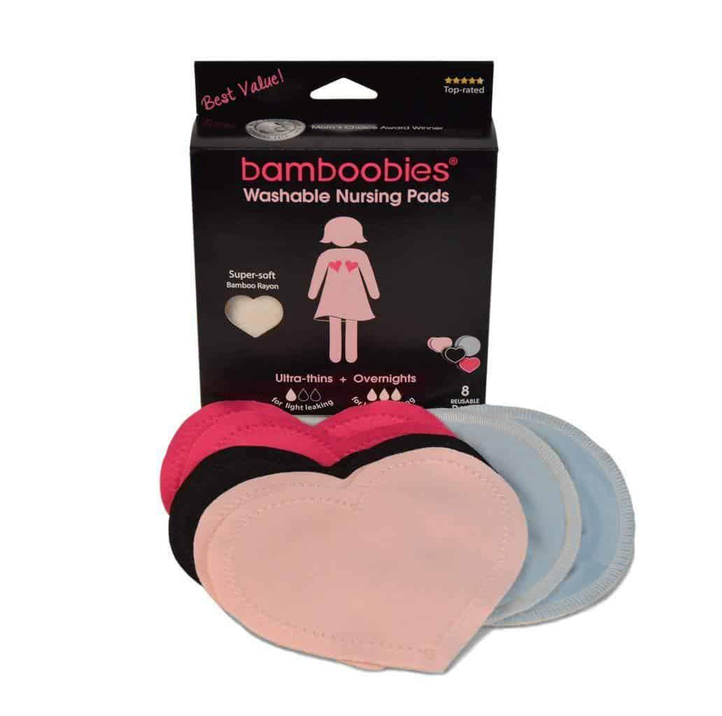 Bamboobies Washable Reusable Nursing Pads Daily mom parent portal Gifts for People who are Hard to Buy for