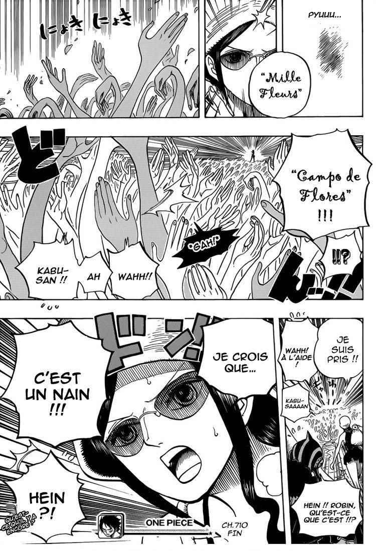 One Piece Chapitre 710 - Page 21