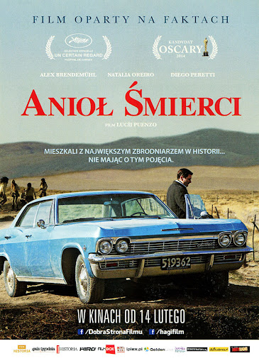 Przód ulotki filmu 'Anioł Śmierci'