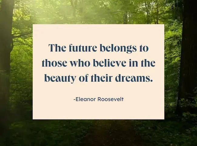 famous life quote in english from eleanor roosevelt