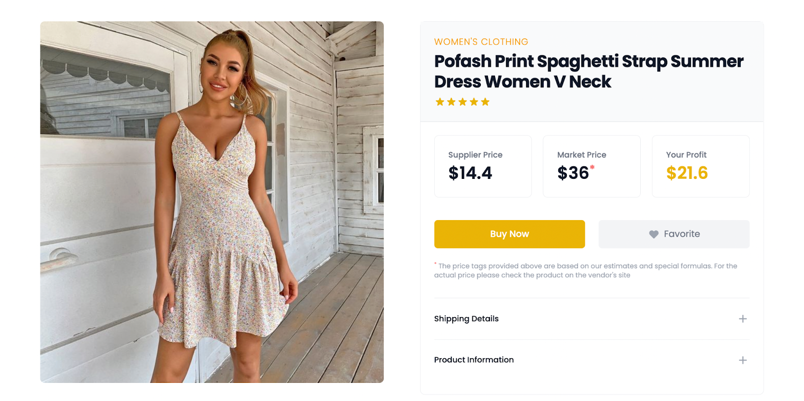 Sell Hot Summer Dresses