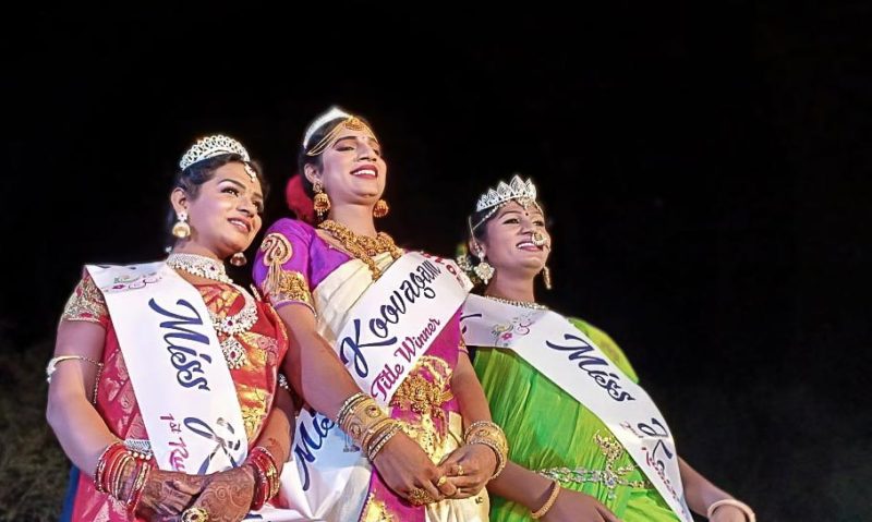 Miss Koovagam - winner of the Pageant in 2018