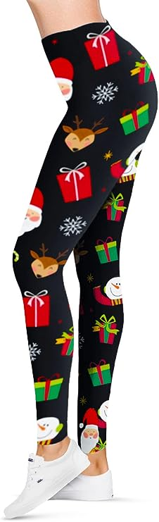 christmas pattern leggings