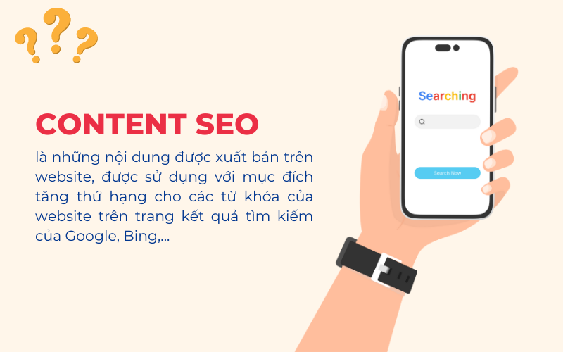 Content SEO là Content đăng trên website