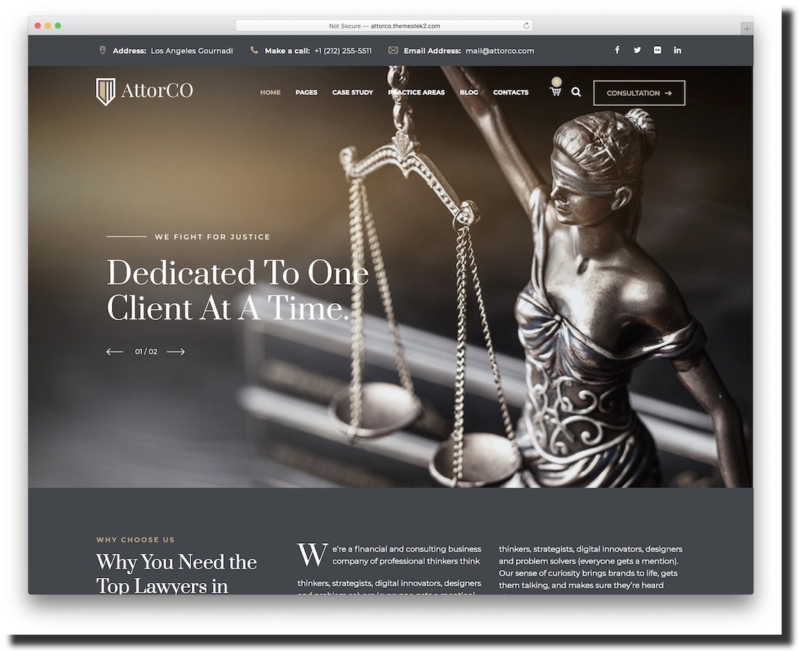 9 Amazing Law Firm Website Designs to Attract More Clients in 2020