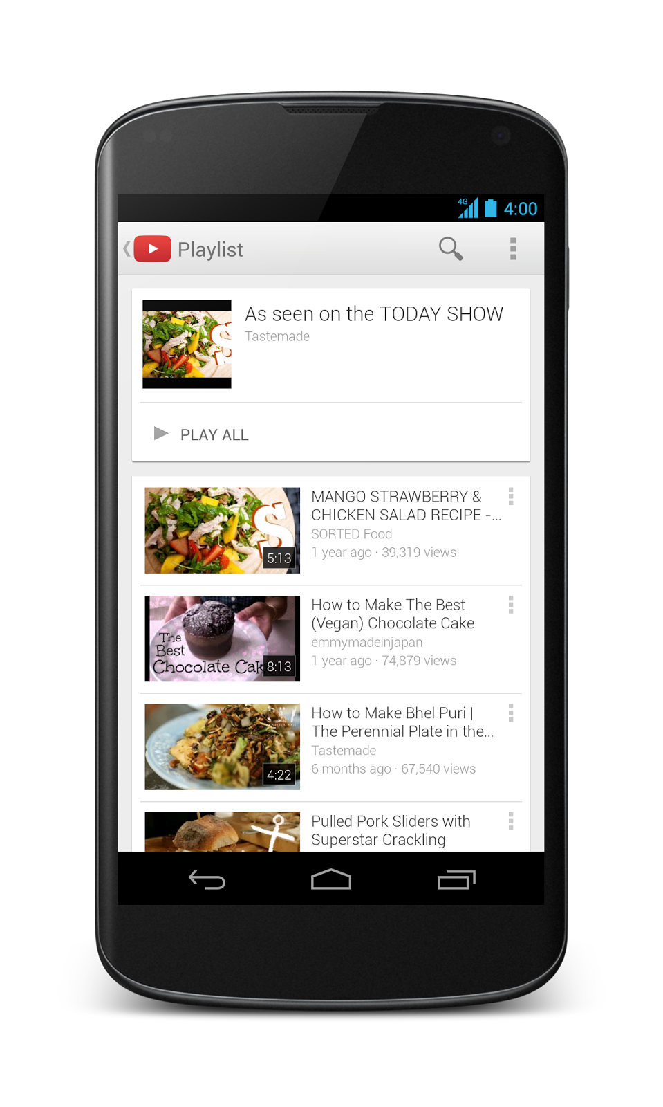 YouTube's latest app updates for iOS and Android