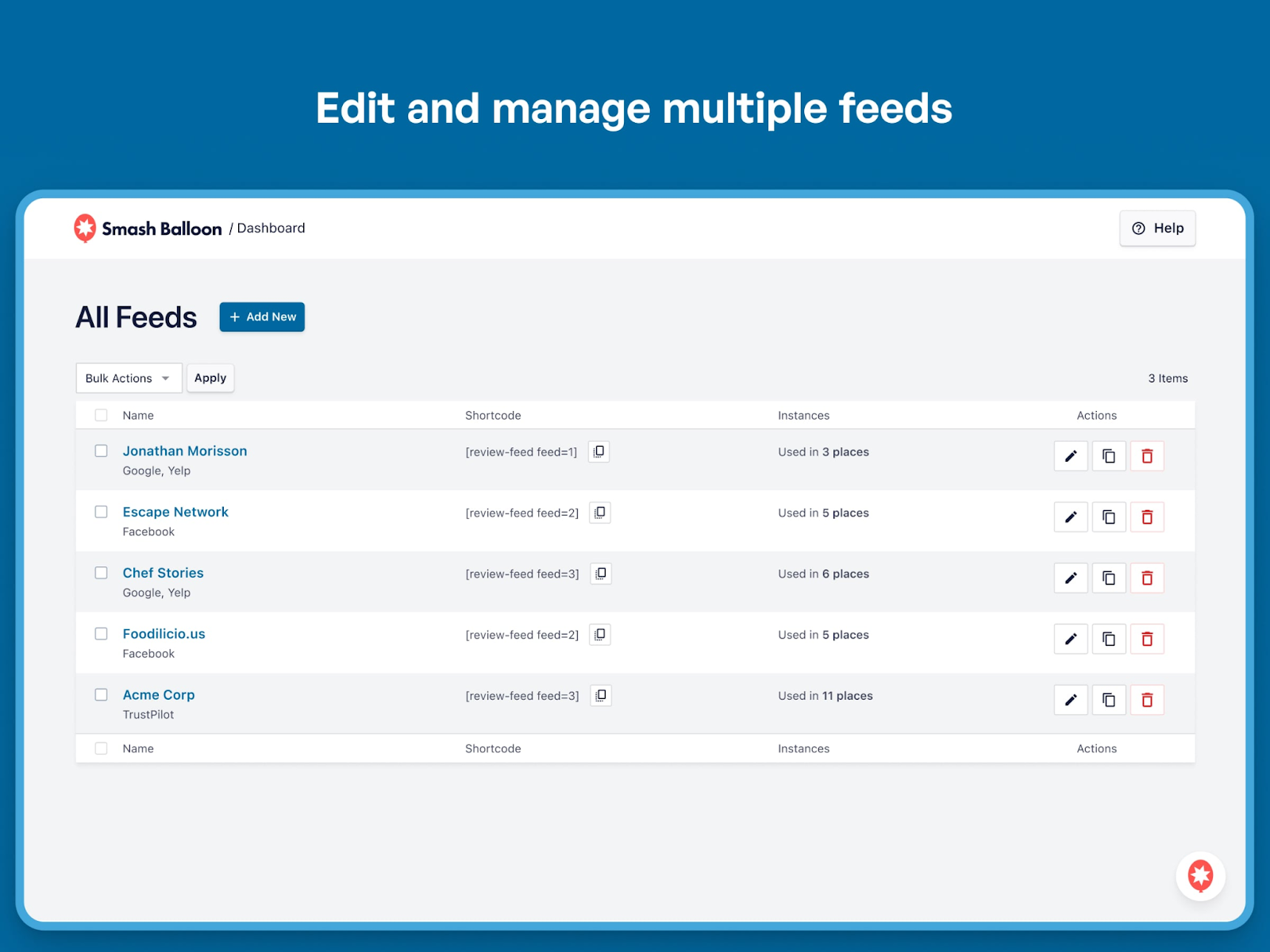 Best WordPress Testimonial plugins: Reviews Feed Pro