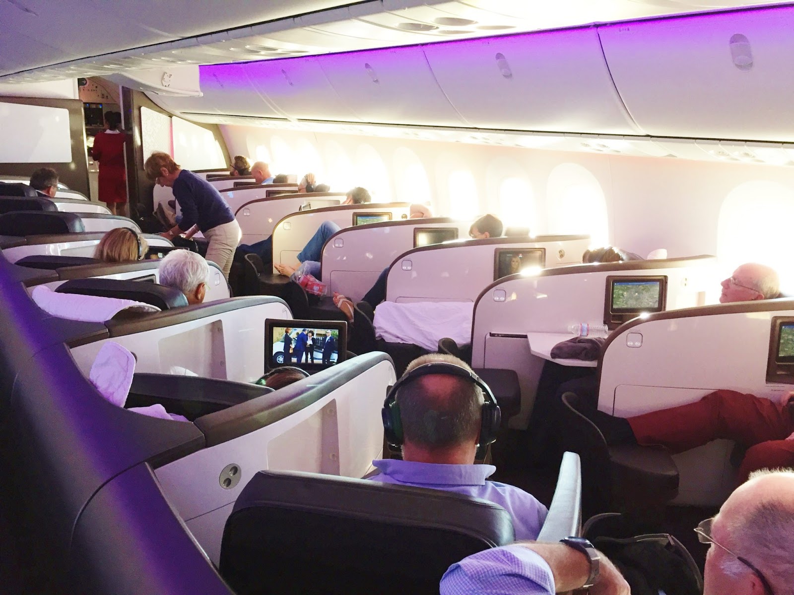 Review Dreamliner Upper Class Virgin Atlantic 787