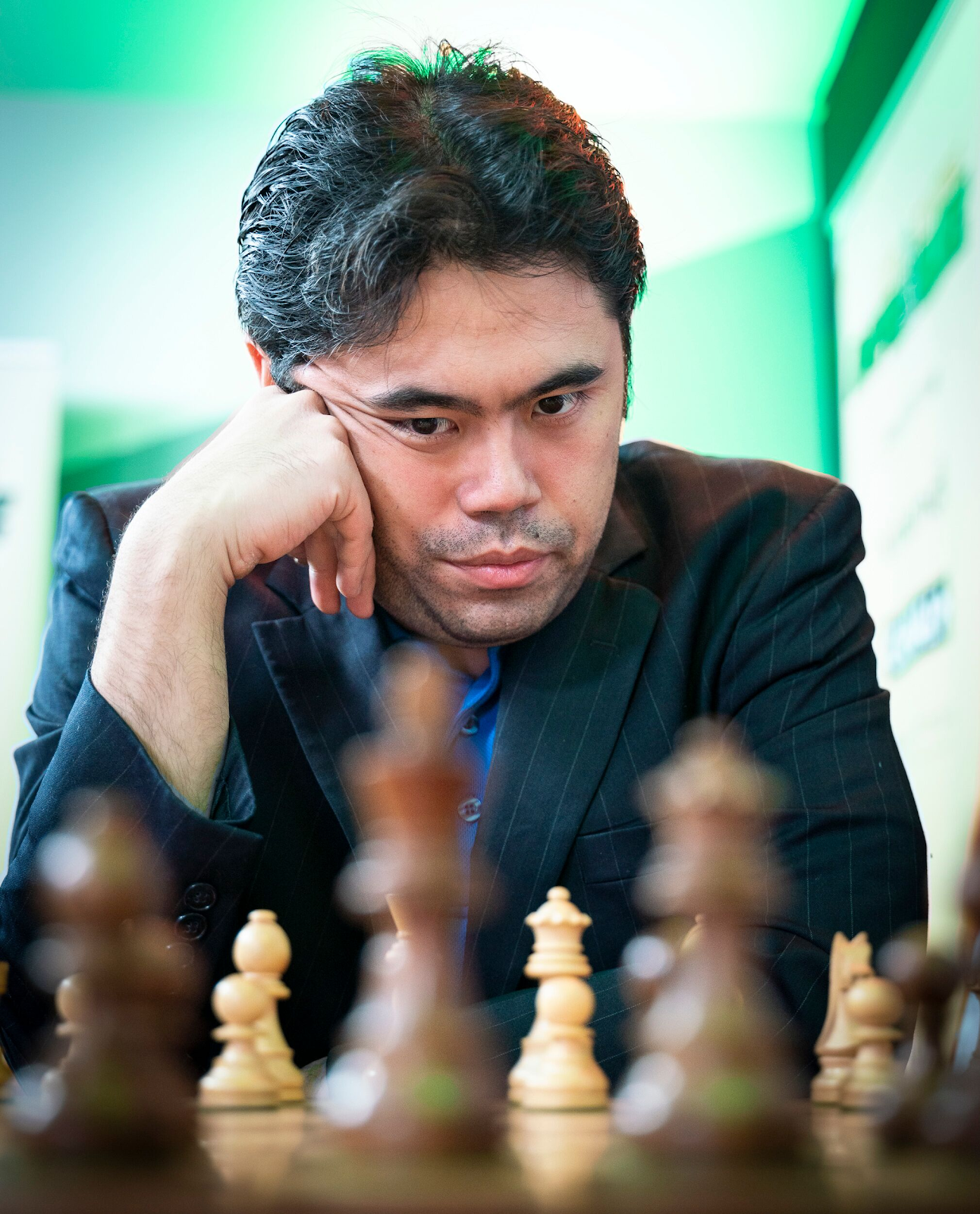 Magnus Carlsen vs Hikaru Nakamura, Tata Steel Chess India Rapid 2019