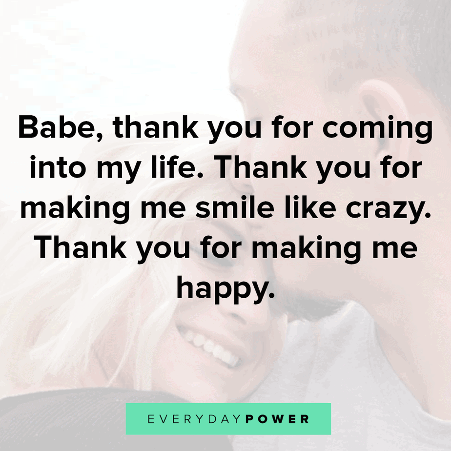 love quotes for your husband thanking him