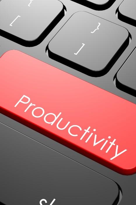Productivity keyboard button