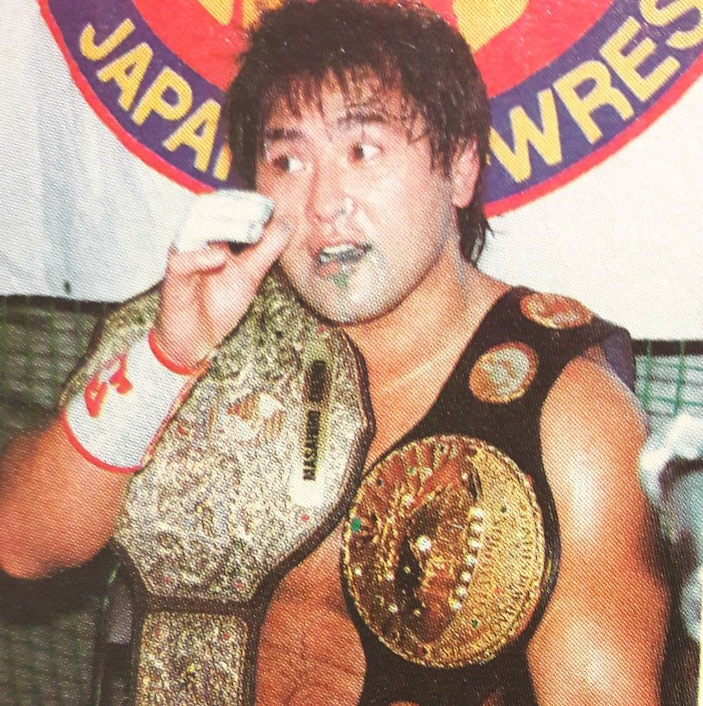 NWA/WCW and IWGP Heavyweight Champion the Great Muta | Pro wrestling, Njpw,  Champion