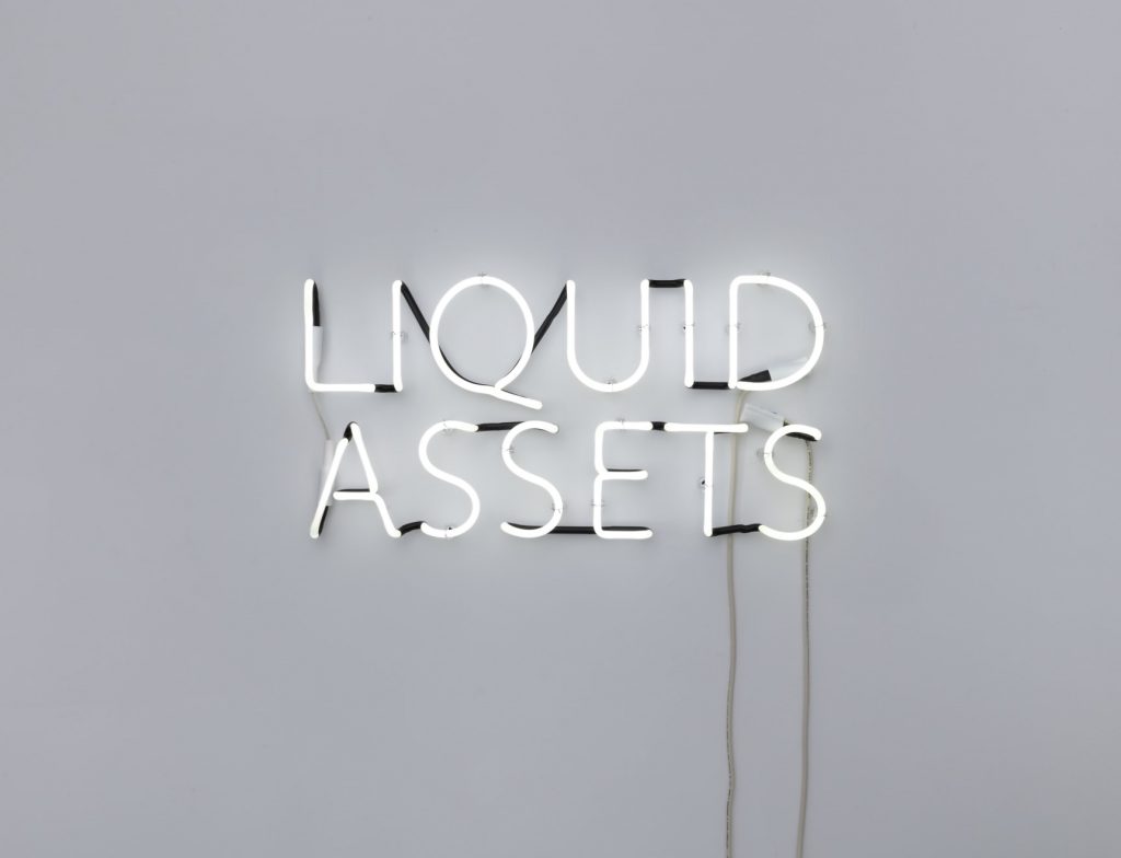 Anne Katrine Senstad, Liquid Assets (2021). Courtesy of Yi Gallery.