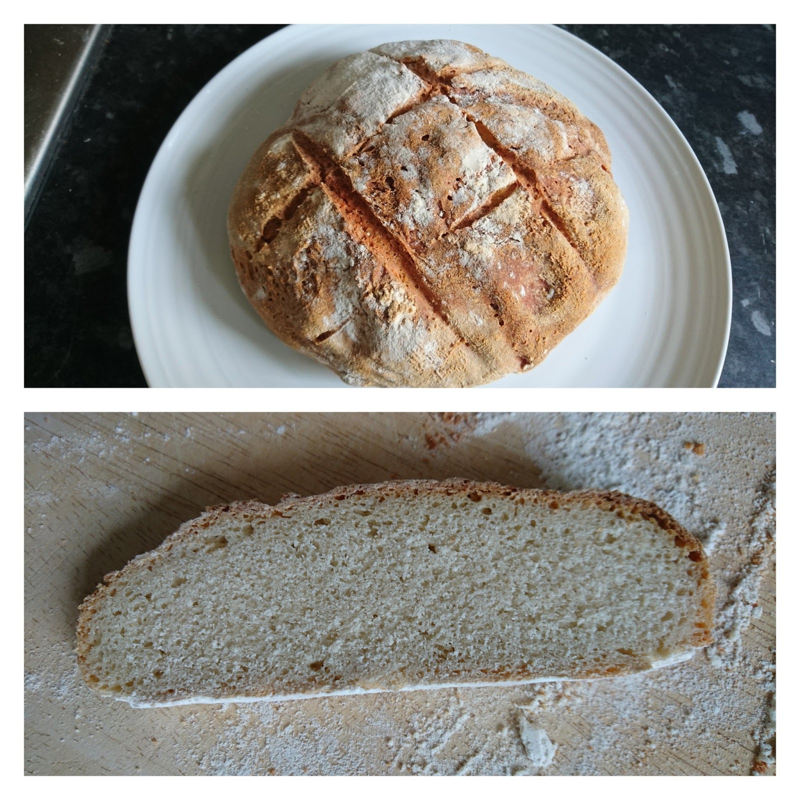 Loaf of sourdough bread.