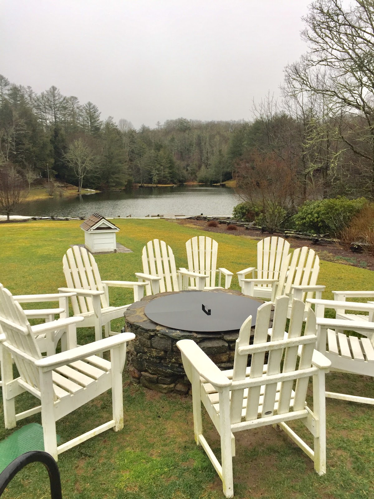 Outdoor seating around Fire Pit
