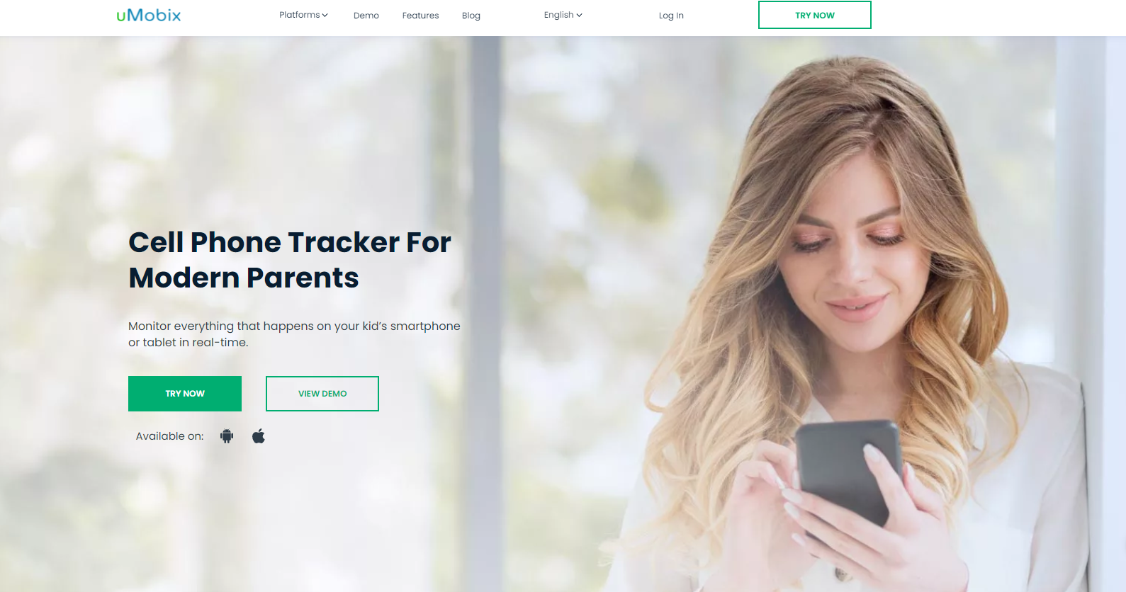 The uMobix cell phone tracker for kids' safety